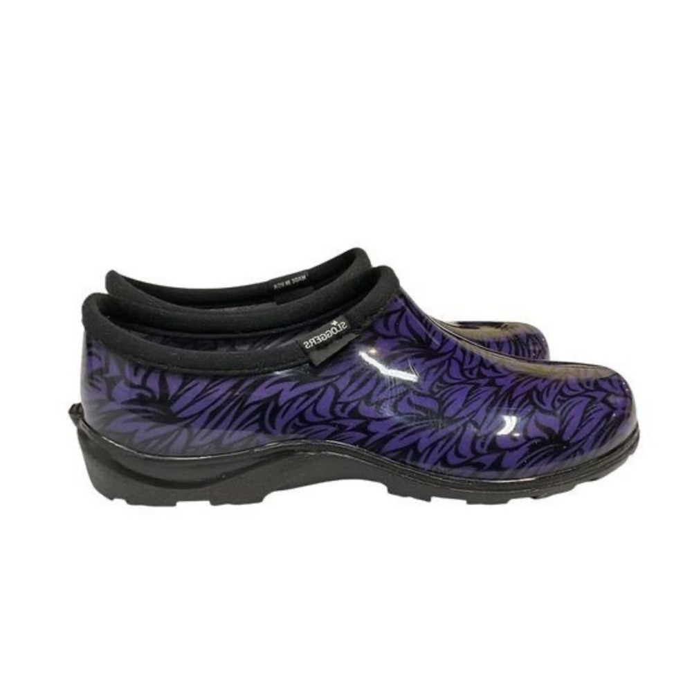 Sloggers Women's Purple Garden Waterproof Casual Shoes Size 10 Made in‎ USA